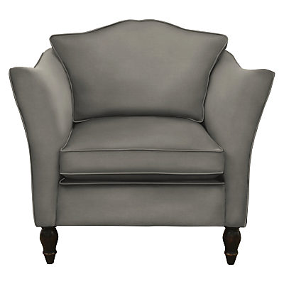Duresta Vaughan Armchair, Umber Leg Harrow Velvet Grey Duresta Vaughan Armchair, Umber Leg Harrow Velvet Grey